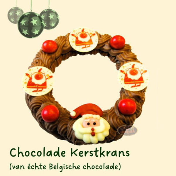 Afbeelding van Chocolade Kerstkrans