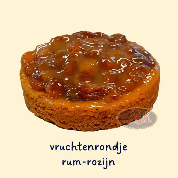 Afbeelding van vruchtenrondje rum-rozijn