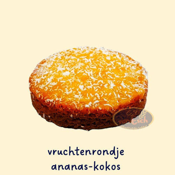 Afbeelding van vruchtenrondje ananas-kokos