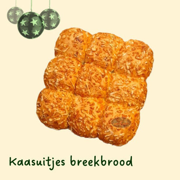 Afbeelding van kaas uitjes breekbrood