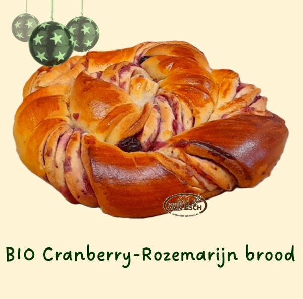 Afbeelding van Bio cranberry rozemarijn brood