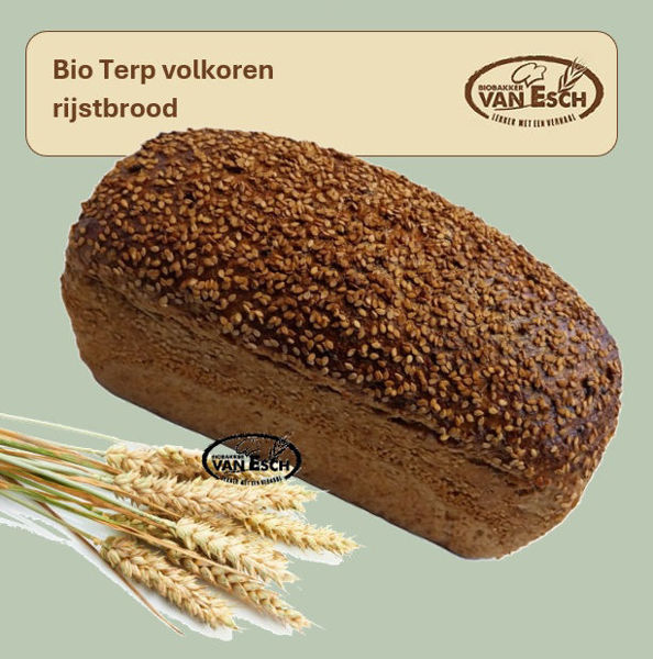 Afbeelding van bio terp volkoren bus rijstbrood