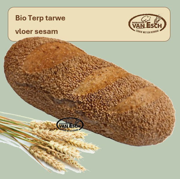 Afbeelding van bio terp tarwe vloer sesam