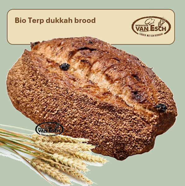 Afbeelding van bio terp dukkah brood